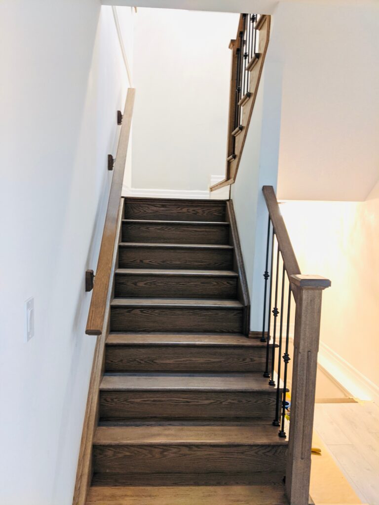 Stair Railing Installation in Kitchener