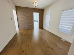 Hardwood Flooring and Acoustic Panel Installation in Kitchener