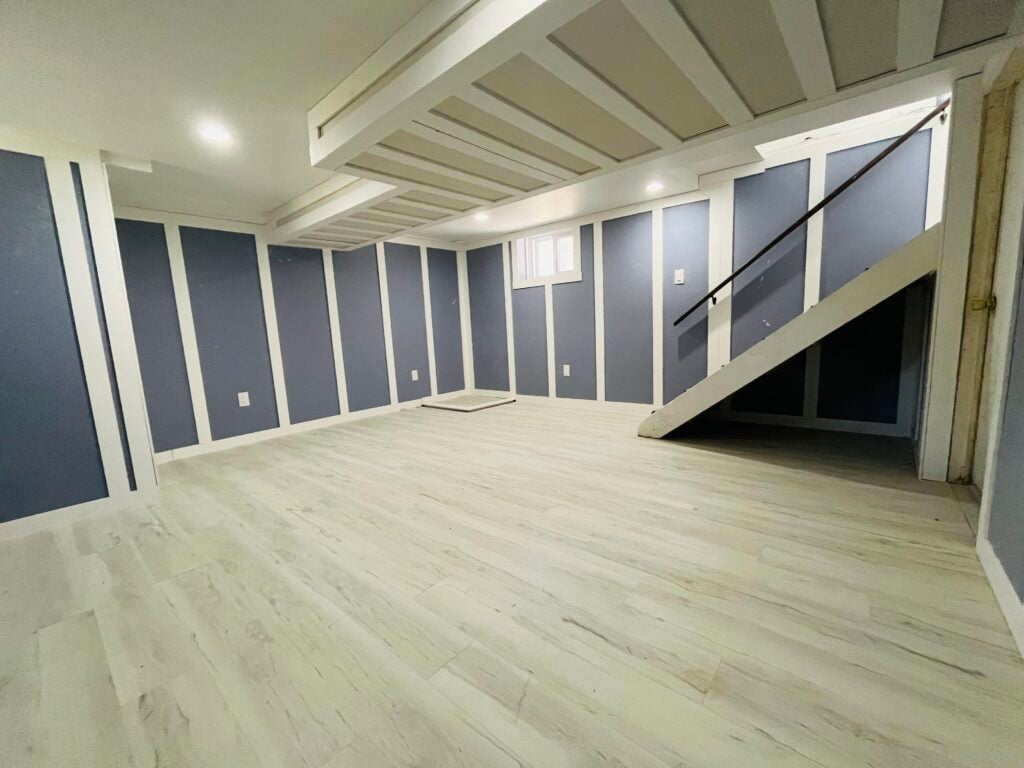 Basement Renovation in Kitchener