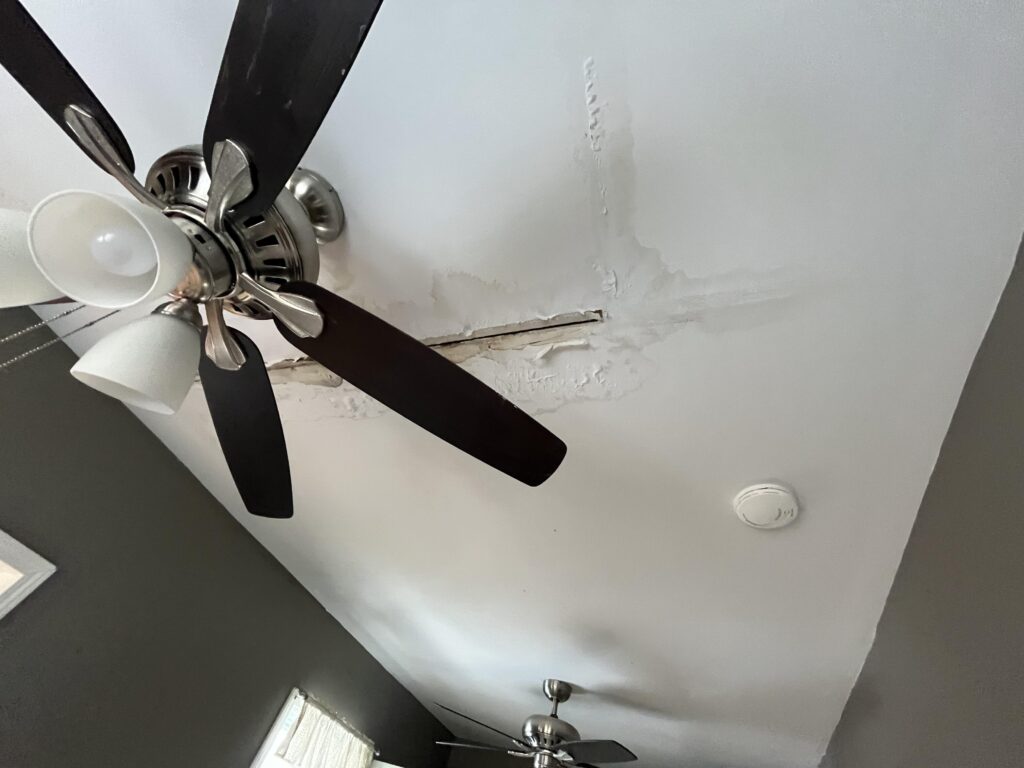 Kitchen Ceiling and Flooring Repair in Kitchener — Drywall Installation