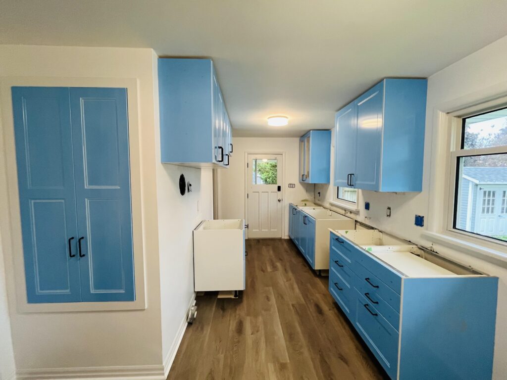 Kitchen Renovation in Cambridge — custom built-in cabinets