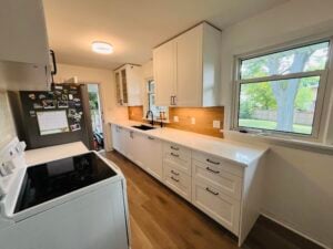 Kitchen Renovation in Cambridge — drywall repairs